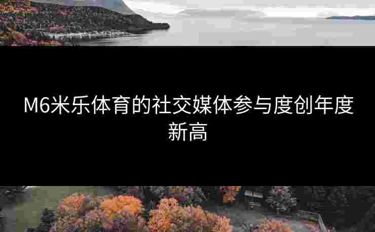 M6米乐体育的社交媒体参与度创年度新高