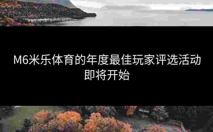 M6米乐体育的年度最佳玩家评选活动即将开始